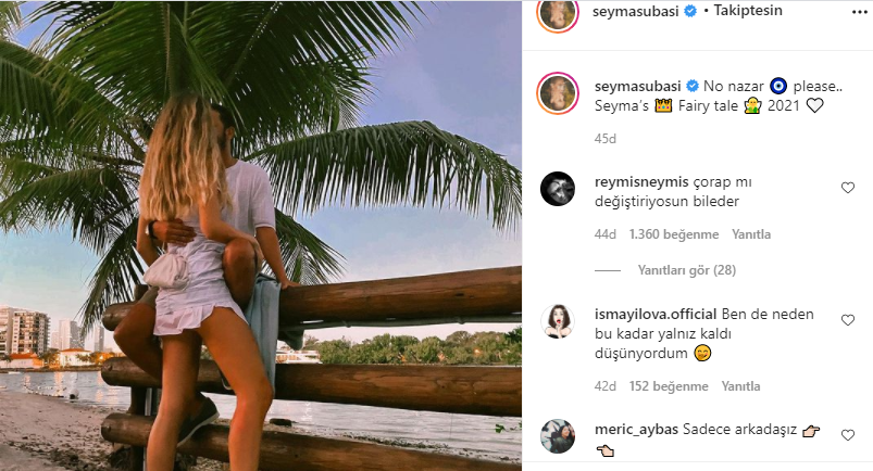 Şeyma Subaşı'ndan olay yaratan poz! Yeni sevgilisini ilk kez paylaştı!