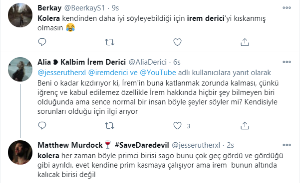 Sagopa Kajmer'in şarkısını seslendiren İrem Derici'ye Kolera'dan ağzı alınmayacak küfür!