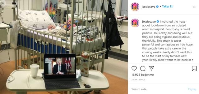 Harry Potter'ın çocuk yıldızının 3 aylık bebeği koronavirüse yakalandı!