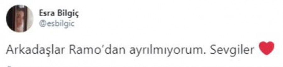 Ramo setinde büyük kriz! Esra Bilgiç diziden ayrılıyor mu?