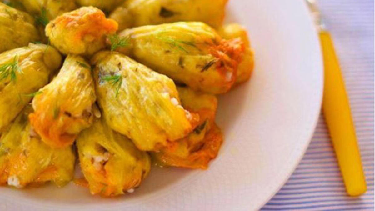 Gelinim Mutfakta Kabak Çiçeği Dolması tarifi |Kabak Çiçeği Dolması nasıl yapılır? Malzemeleri nelerdir?