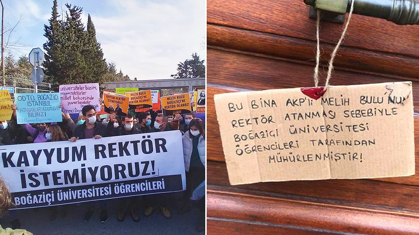 Boğaziçi Üniversitesi Rektörü Melih Bulu'dan protesto yorumu: Bunu bir sorun olarak görmüyorum!