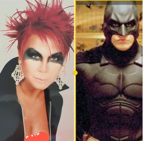 Safiye Soyman'ın bu halini görenler gözlerine inanamadı! Safiye Soyman 'Batman' oldu!