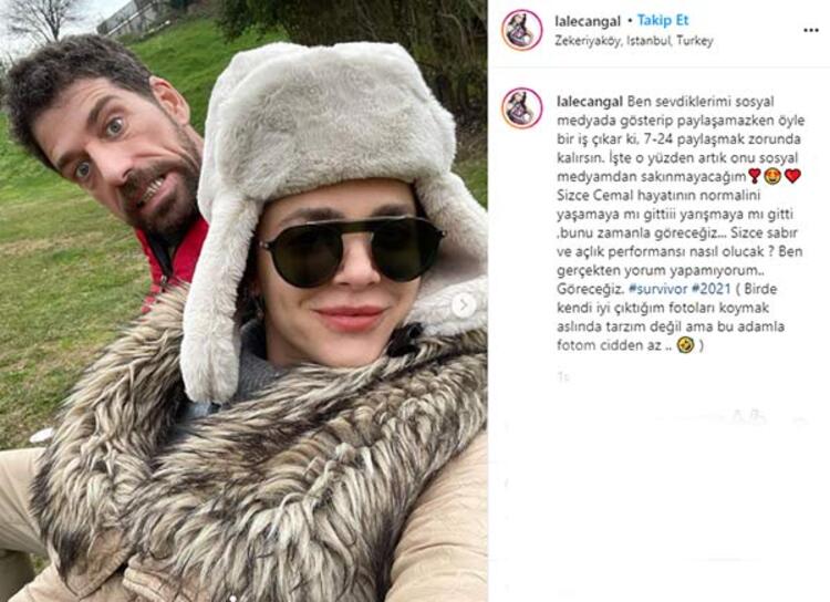 Cemal Hünal'ı eşi Lale Cangal Survivor'a uğurladı!