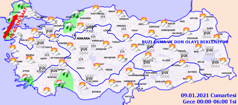 Meteoroloji'den İstanbul ve bir çok il için yağış uyarısı!