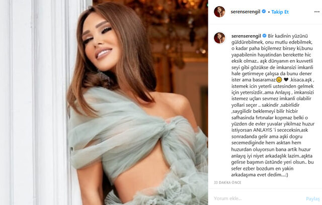 Seren Serengil yakın arkadaşı Mustafa Rahman Tohma evleniyor!