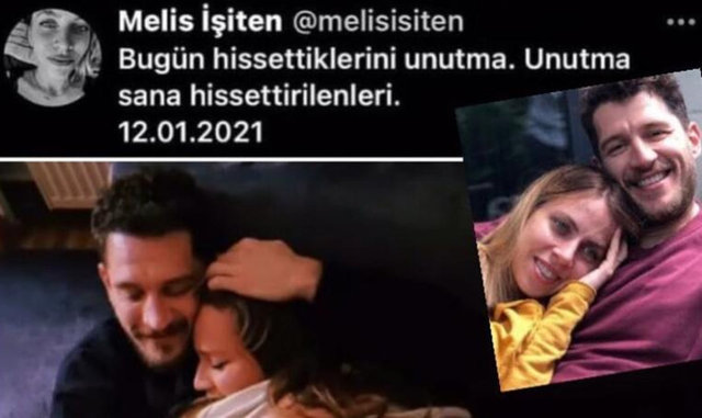 Melis İşiten'den Uraz Kaygılaroğlu'na yeni aşkına gönderme!