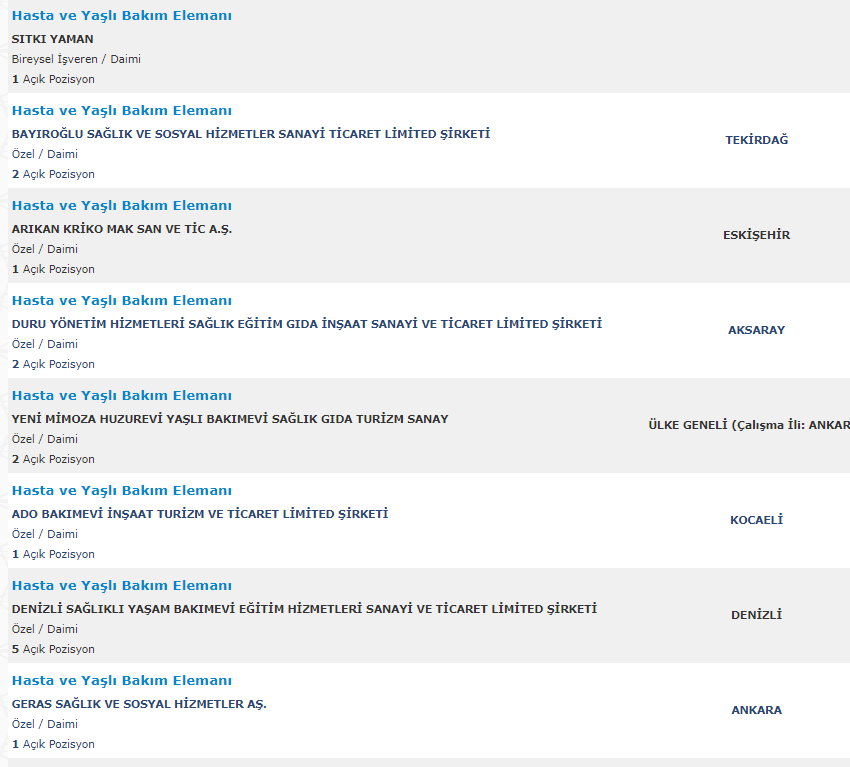 Hastanelere sınavsız işçi alımı başvuru şartları neler? Hastanelere ilkokul, lise mezunu personel alımı başvuru İŞKUR! 