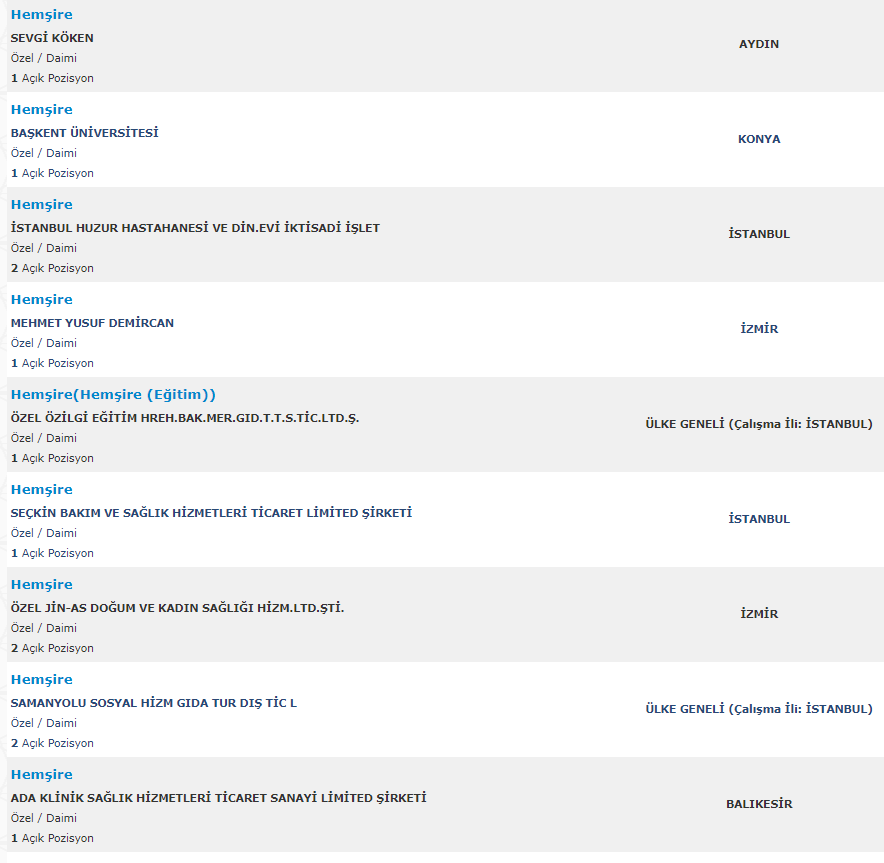 Hastanelere sınavsız işçi alımı başvuru şartları neler? Hastanelere ilkokul, lise mezunu personel alımı başvuru İŞKUR! 
