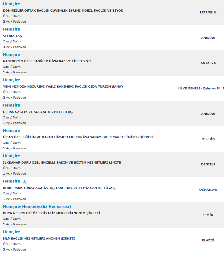 Hastanelere sınavsız işçi alımı başvuru şartları neler? Hastanelere ilkokul, lise mezunu personel alımı başvuru İŞKUR! 