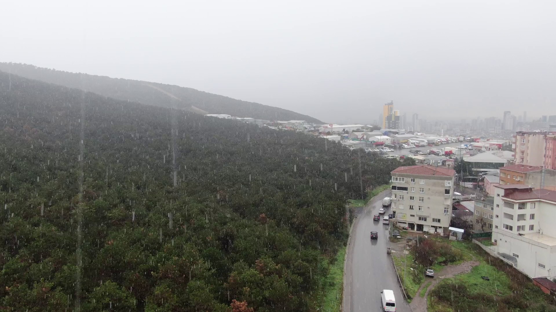 İstanbul'da kar yağışı başladı