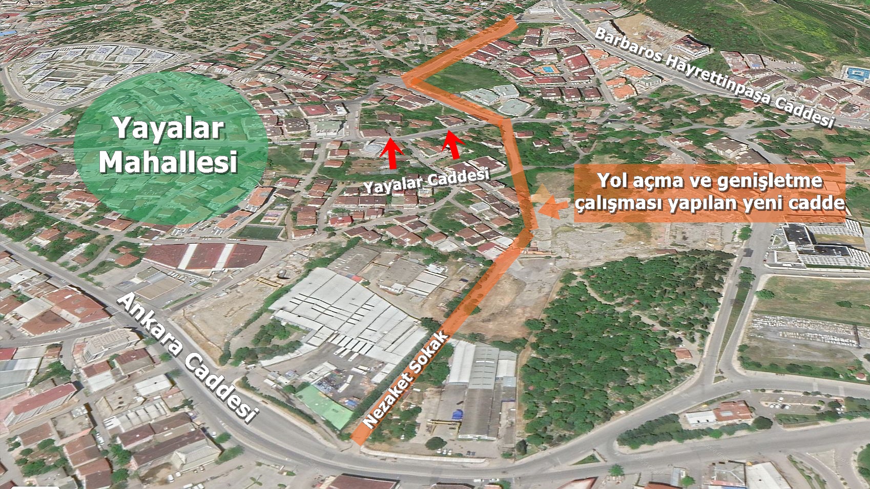 Pendik Belediyesi ekipleri, Yayalar Mahallesi’ne yeni bir yol kazandırıyor!