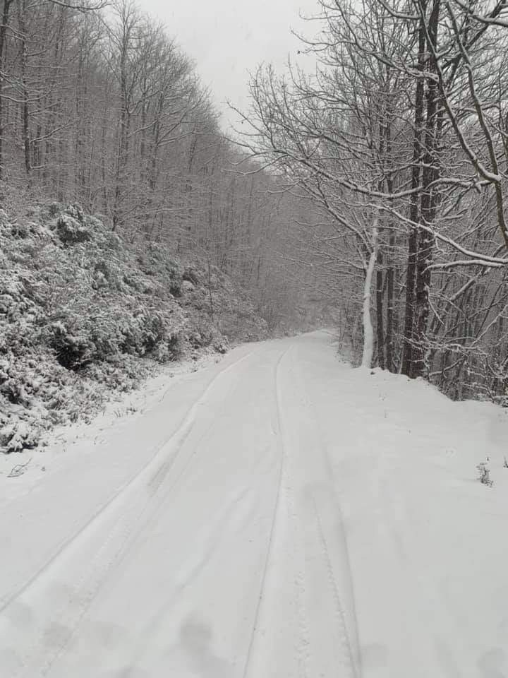 Marmara bölgesinde kar sevinci! Tekirdağ'da kar kalınlığı 10 santimetreye ulaştı