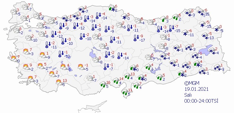 İstanbul'da kar yağışı devam edecek mi? Kaç gün sürecek?