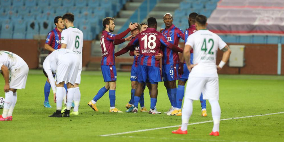 Trabzonspor 3 - 0 Konyaspor | MAÇ SONUCU