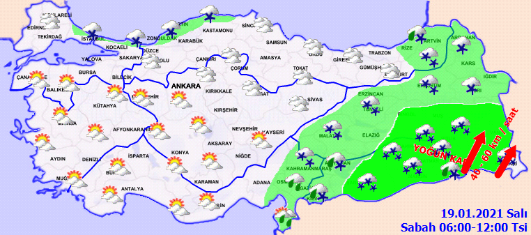 Meteoroloji vatandaşları uyardı: Sıcaklıklar, mevsim normallerinin 5-10 derece altında!