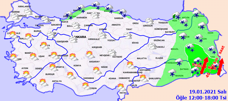 Meteoroloji vatandaşları uyardı: Sıcaklıklar, mevsim normallerinin 5-10 derece altında!