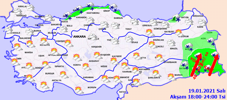 Meteoroloji vatandaşları uyardı: Sıcaklıklar, mevsim normallerinin 5-10 derece altında!