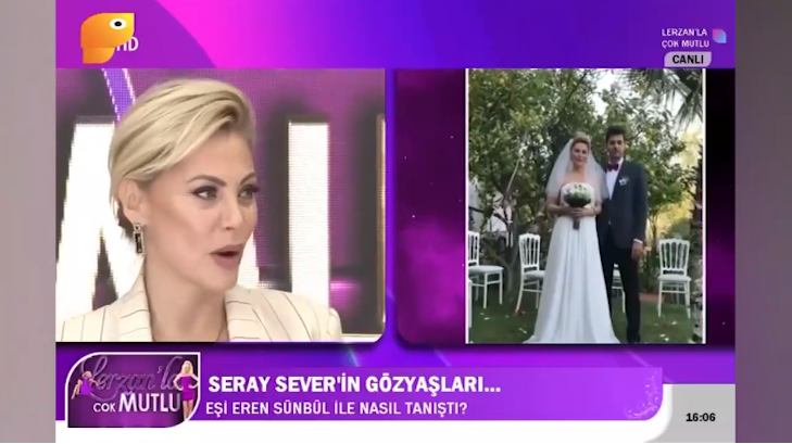 Seray Sever kendinden 10 yaş küçük eşi Eray Sünbül'den bahsederken göz yaşlarını tutamadı!