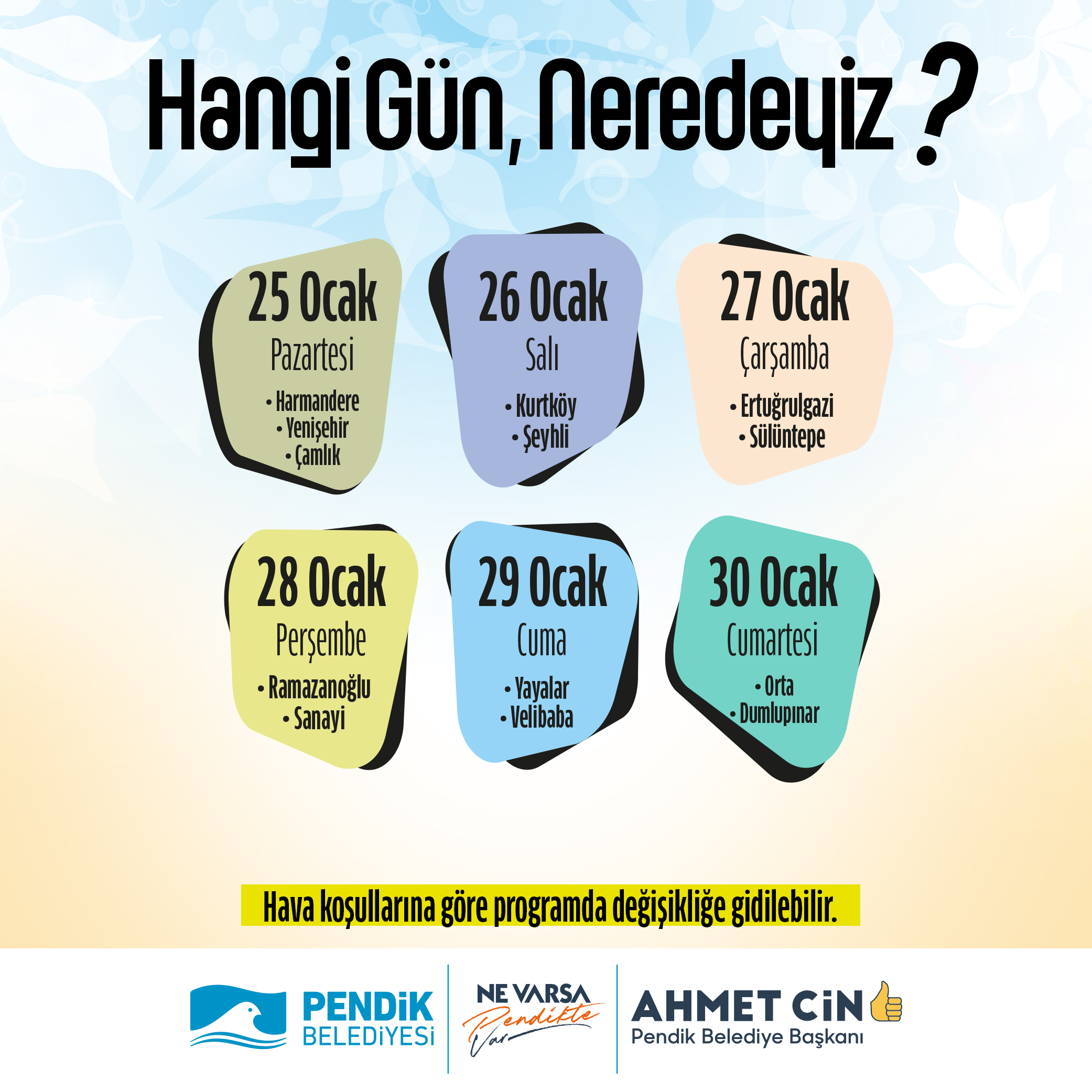 Pendik Belediyesi'nin toplu temizlik çalışması ilçe genelinde devam ediyor!