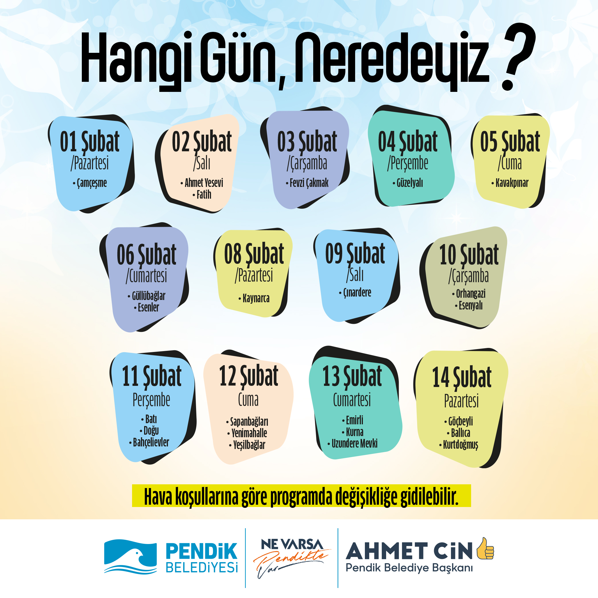 Pendik Belediyesi'nin toplu temizlik çalışması ilçe genelinde devam ediyor!