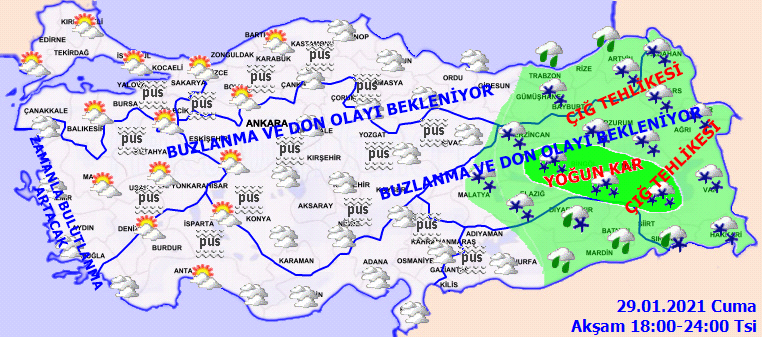 Meteorolojiden kuvvetli sağanak ve yoğun kar yağışı uyarısı: Hafta sonu zorlu geçecek!