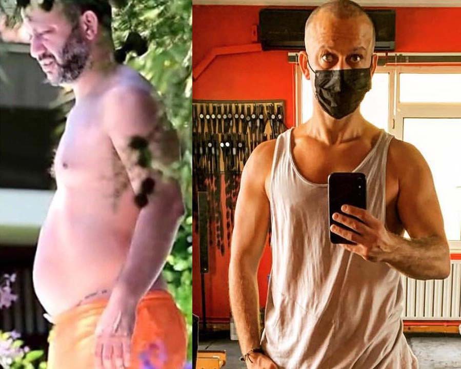 Çukur'un Aliço'su Rıza Kocaoğlu'nu gören tanıyamadı! Su diyeti ile 15 günde 9 kilo verdi