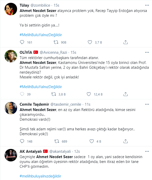 Eski defterler açıldı! Sosyal medya Ahmet Necdet Sezer'in rektör atamalarını konuşuyor