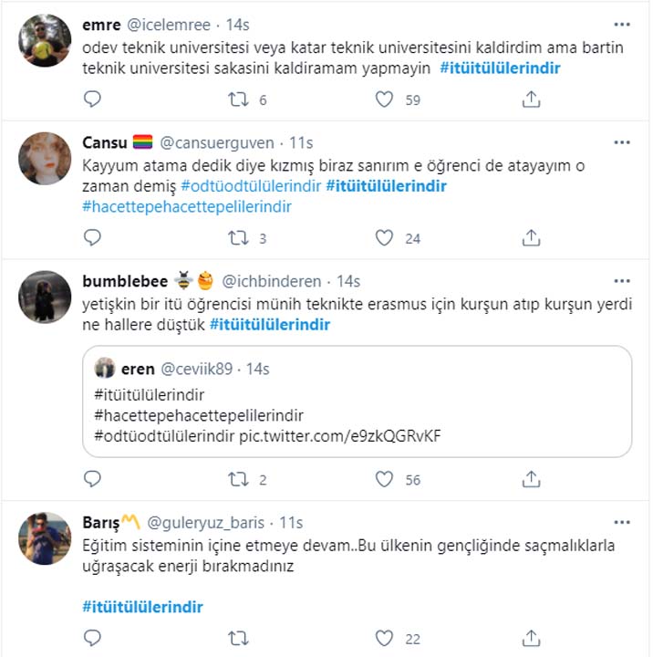 İTÜ'lü öğrenciler Twitter'ı ayağa kaldırdı: Tweetler ardı ardına atıldı
