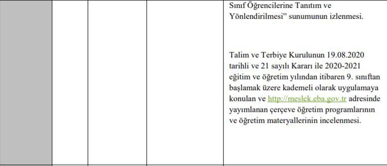 Mesleki Çalışma Programı nedir? Öğretmen seminerleri nasıl olacak 2021?