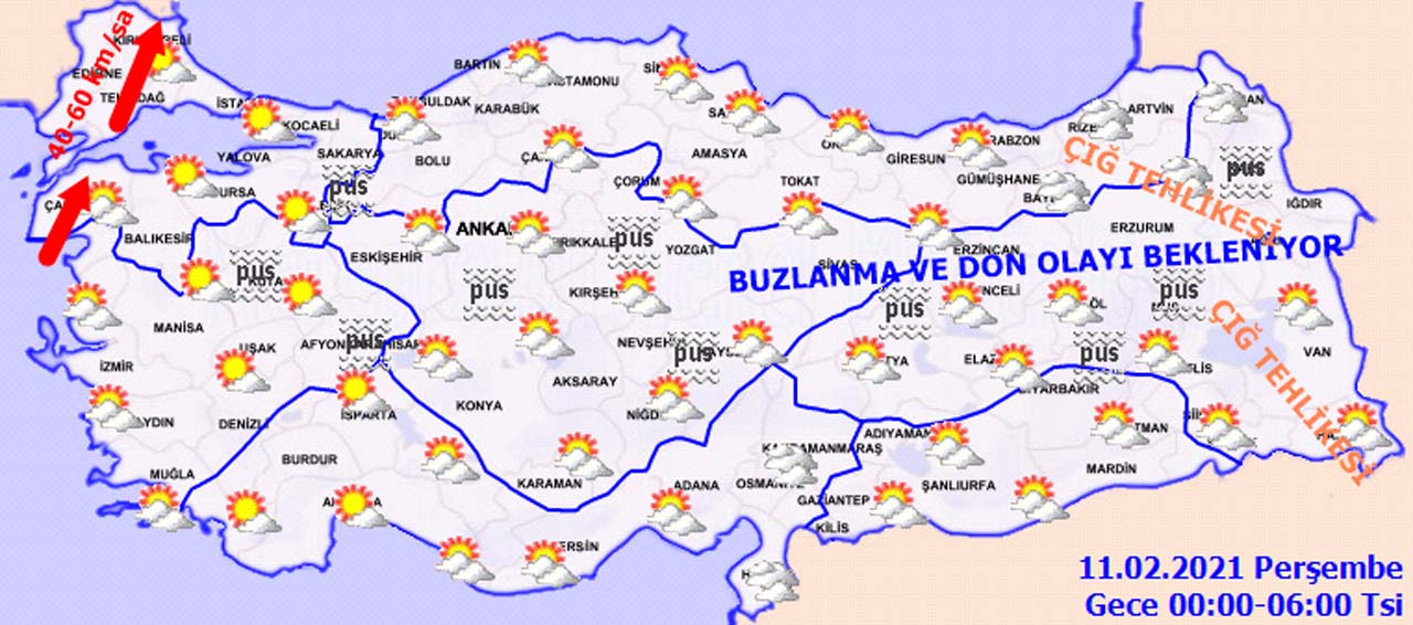Meteoroloji'den yağmur ve fırtına uyarısı: İşte 10 Şubat hava durumu raporu...