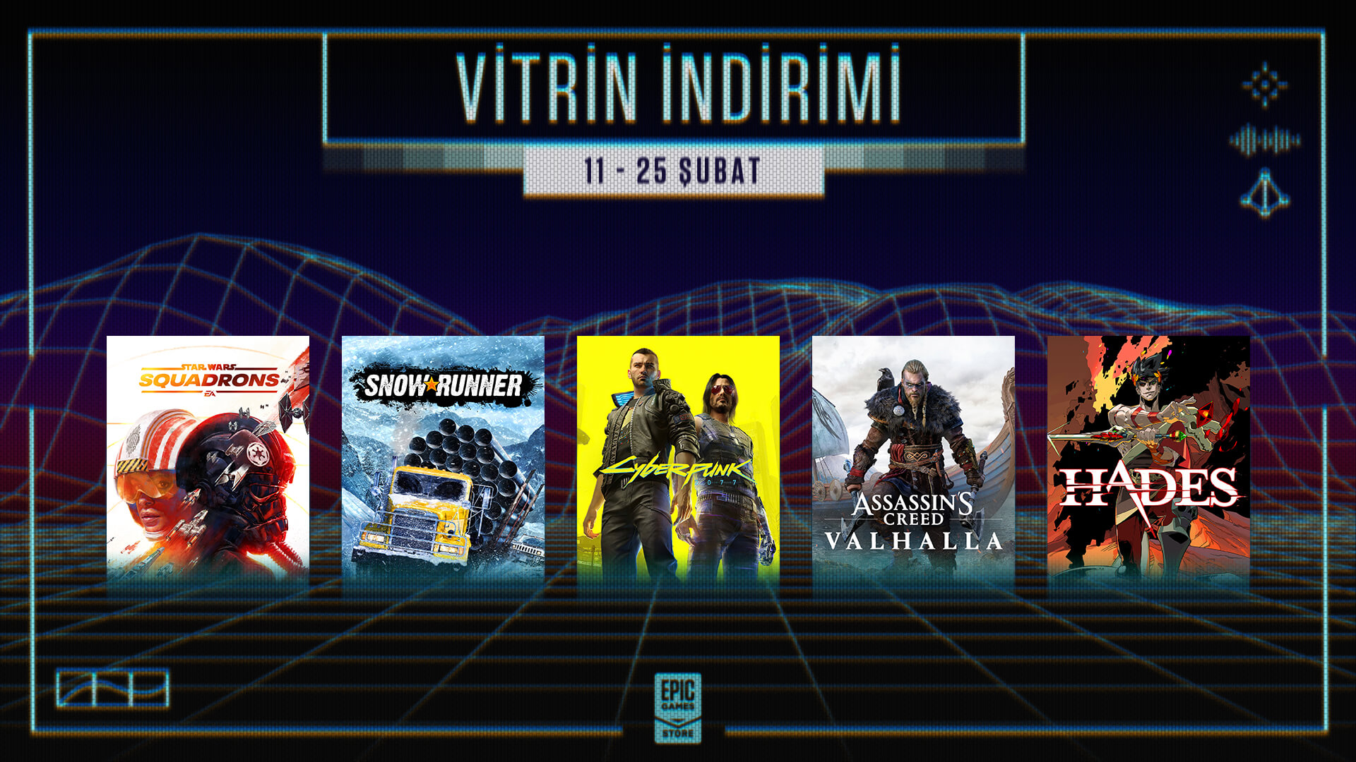 Epic Games'ten İlkbahar Vitrini ve İndirimleri, 11 Şubat'ta başlıyor!