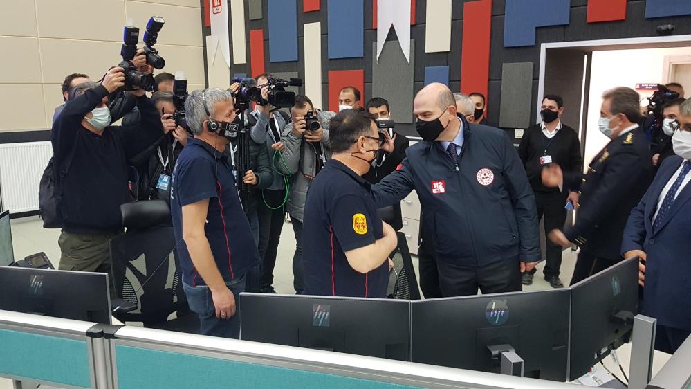 Bakan Soylu'dan müjdeli haber: 112 Acil Çağrı Merkezlerine bin 500 eleman alımı yapılacak!