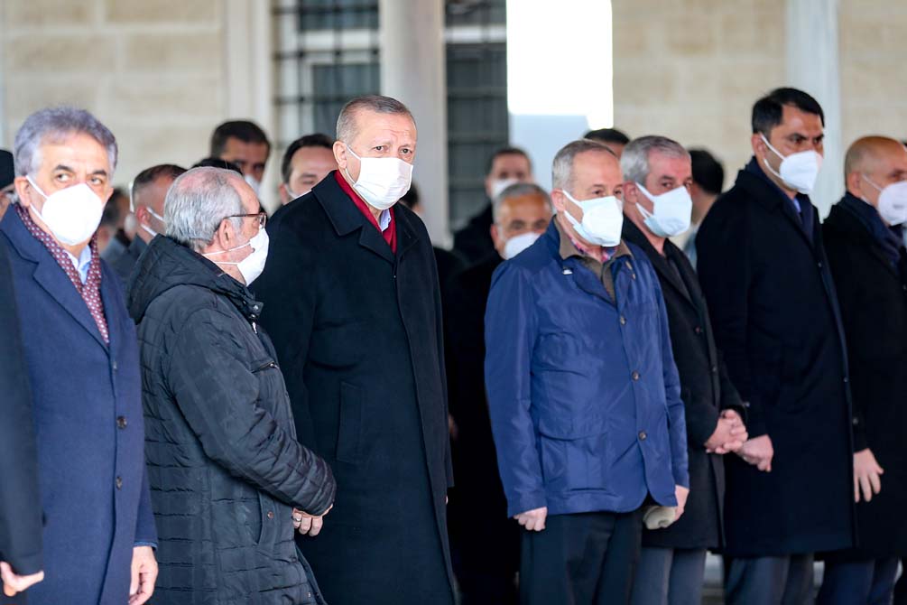 Cumhurbaşkanı Erdoğan verdiği sözü yerine getirdi! Hafız Abdullah Nazırlı cenazesin katıldı
