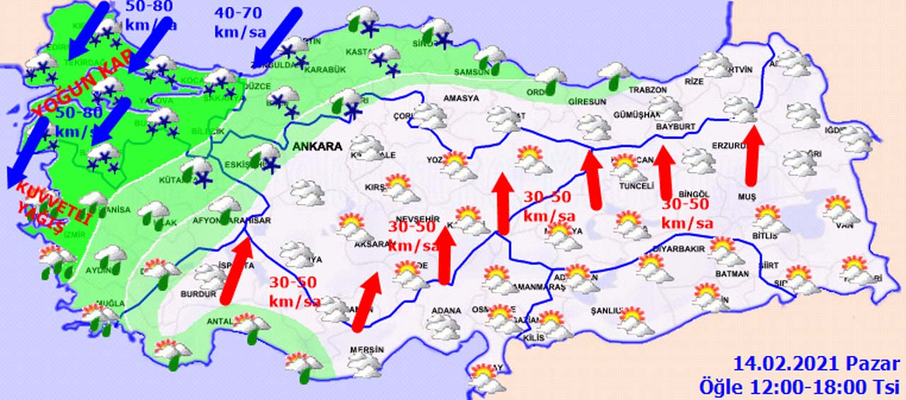 Sibirya soğukları geldi! Meteoroloji'den peş peşe kar uyarısı...