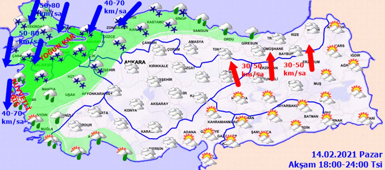 Sibirya soğukları geldi! Meteoroloji'den peş peşe kar uyarısı...