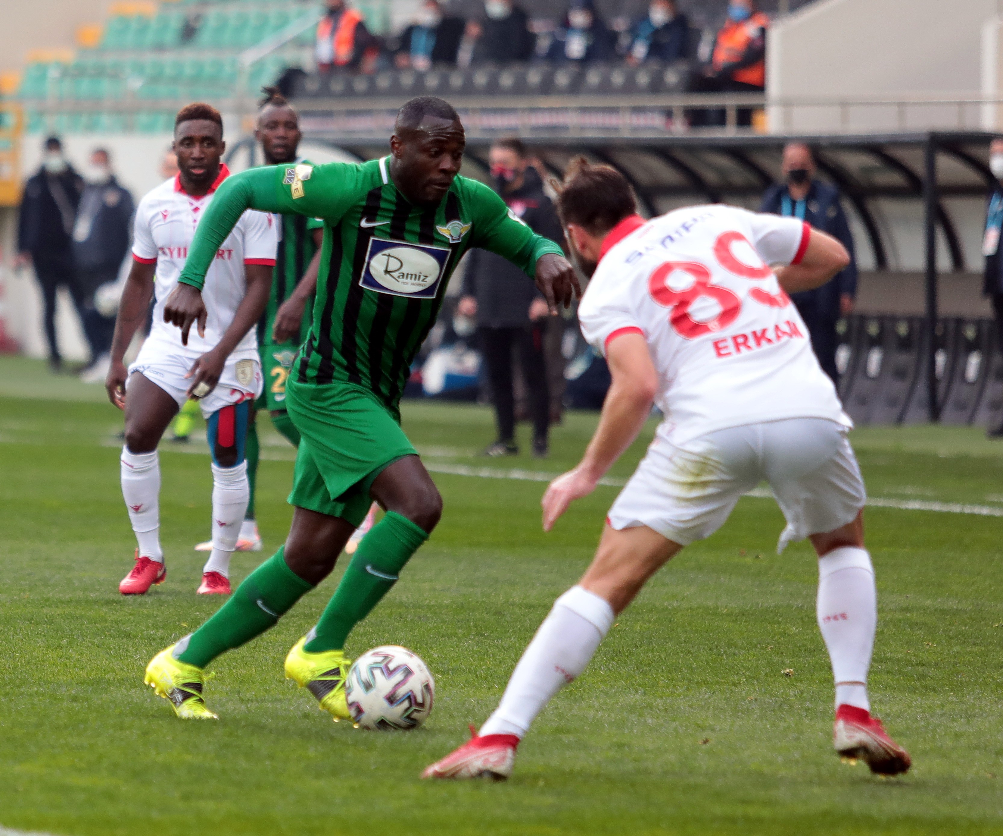Akhisarspor, Samsunspor'a farklı mağlup oldu: 1-4