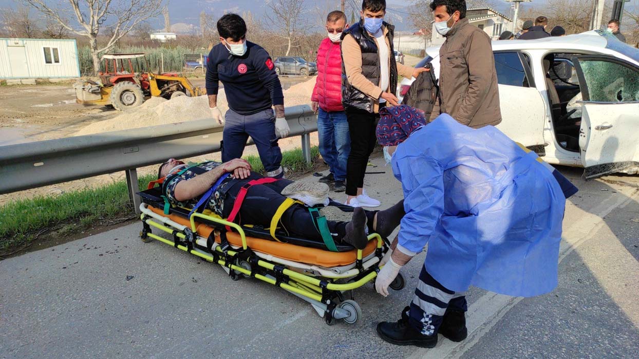 Bursa'da hurdaya dönen otomobilden mucize kurtuluş!