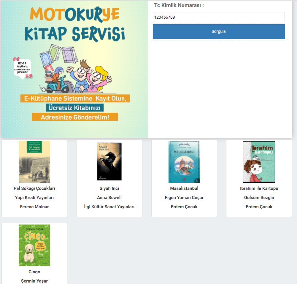 Pendik'te 7-14 yaş arası kitapseverlere müjde! Motokuryeli kitap servisi hizmete girdi