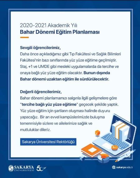 SÜ'den 60 bin öğrenciyi ilgilendiren yüz yüze eğitim kararı!