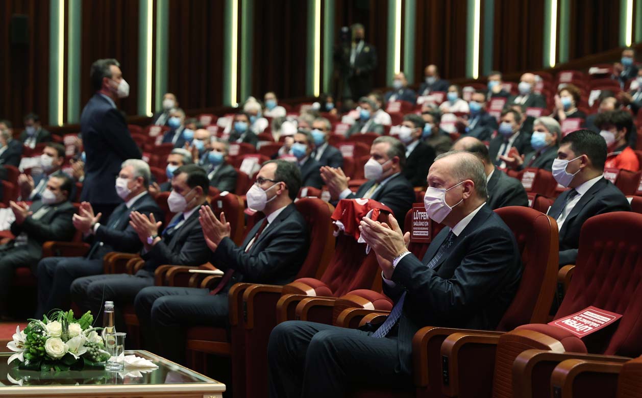 Cumhurbaşkanı Erdoğan, Milli Sporcu Bursu Tanıtım Toplantısı'nda konuştu