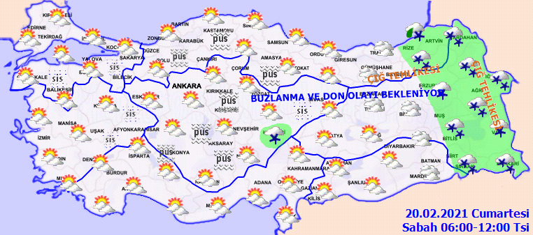 Meteoroloji'den kar, sağanak yağış ve zirai don uyarısı!