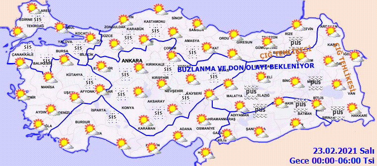 Meteoroloji'den uyarı! Soğuk ve yağışlar yerini bulutlu havaya bırakacak