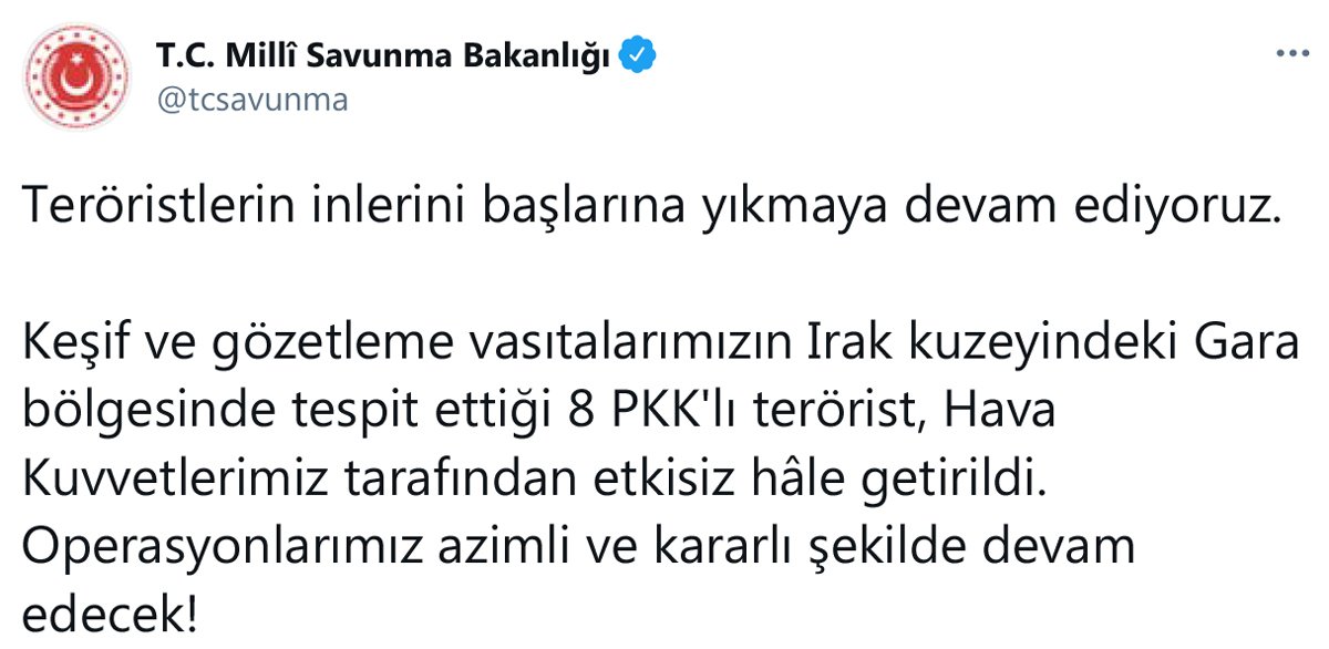 Son dakika: Mehmetçik'ten Gara'ya hava harekatı! Etkisiz hale getirildiler