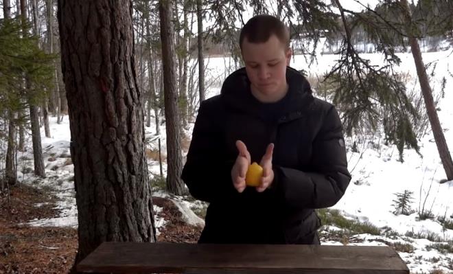 Rus mühendis limonla ateş yaktı: O görüntüler sosyal medyada viral oldu!