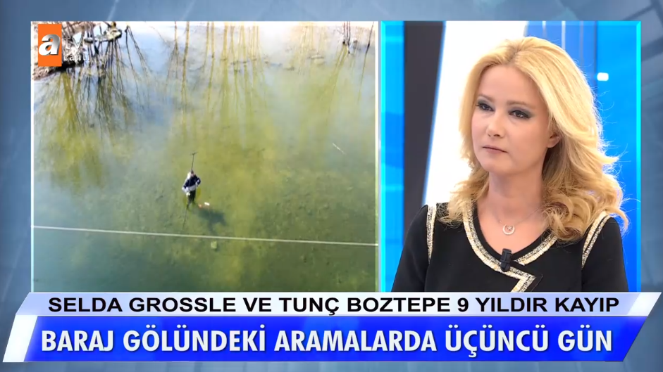 Müge Anlı ekibinin muhabiri Naim, canlı yayında baraj gölüne girdi!