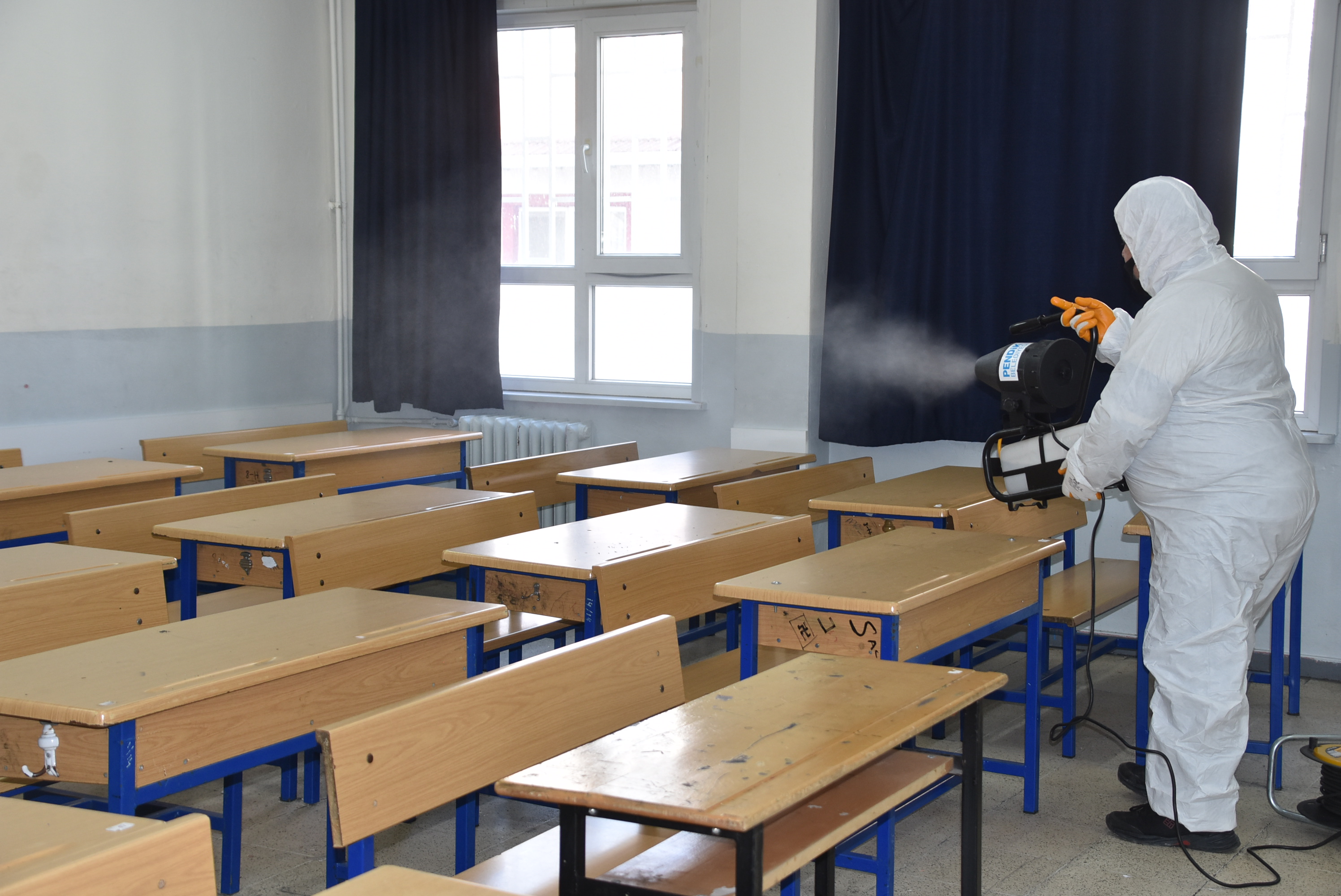 Pendik'te okullar 1 Mart'a hazırlanıyor!