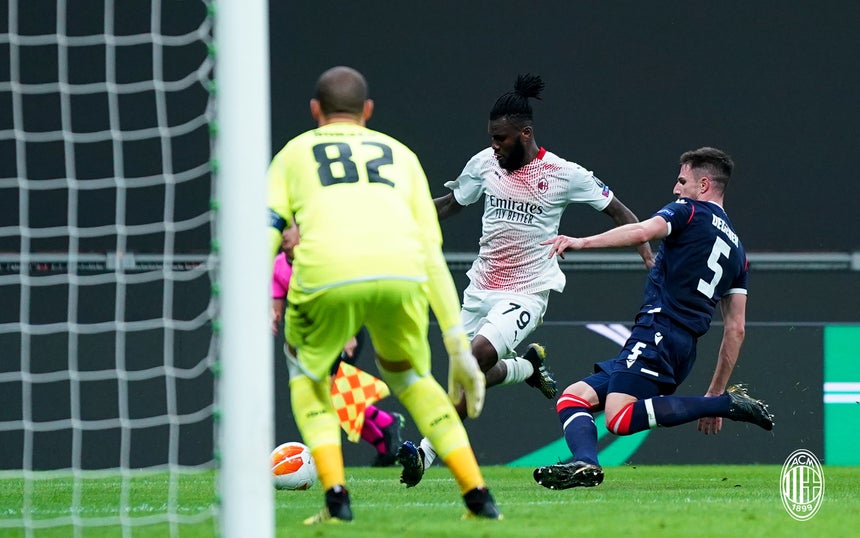 Milan - Kızılyıldız maç özeti izle 1-1! 