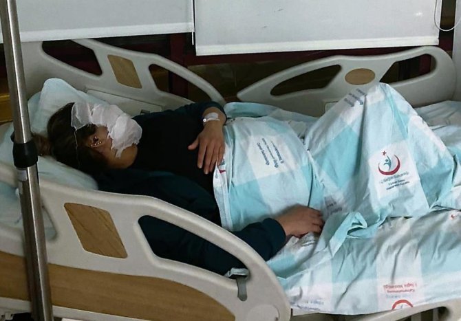 Güzellik merkezine gitti güzelliğinden oldu!