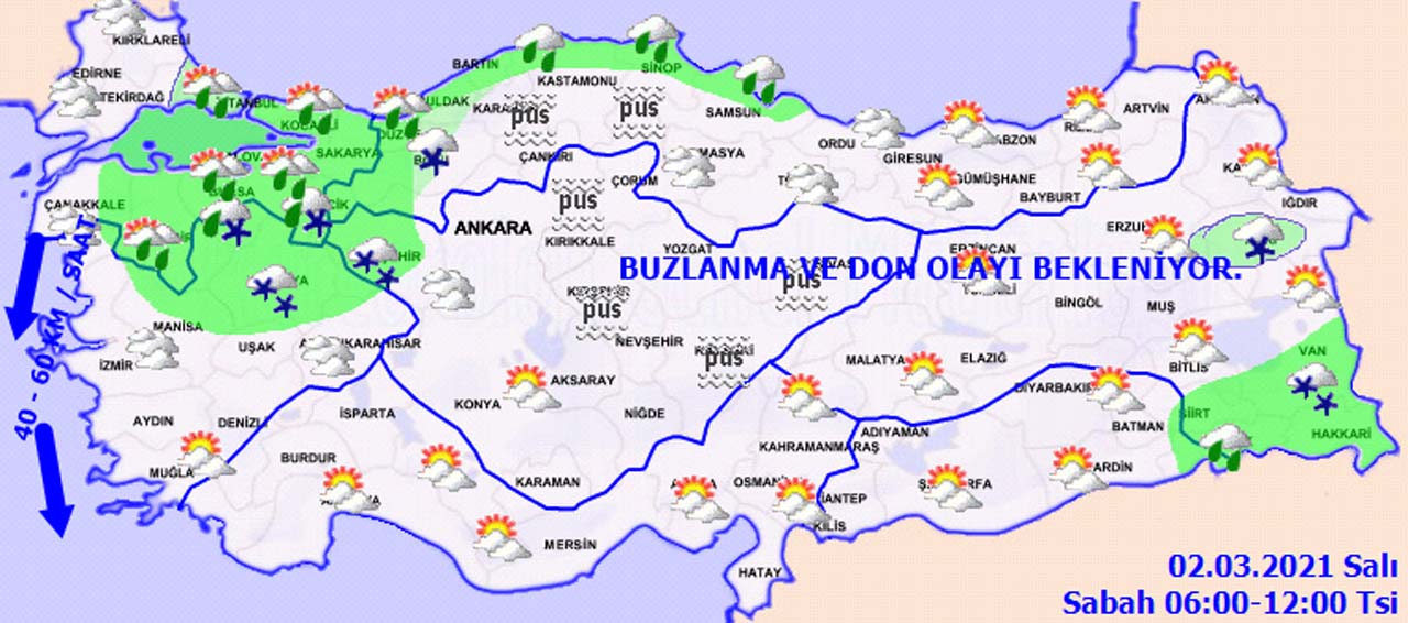 Meteoroloji'den 2 Mart hava durumu raporu: Hava sıcaklıkları git gide düşüyor! Kar devam edecek...